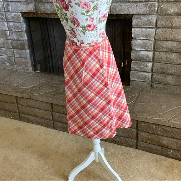 Brooks Brothers vintage plaid skirt - Picture 3 of 7